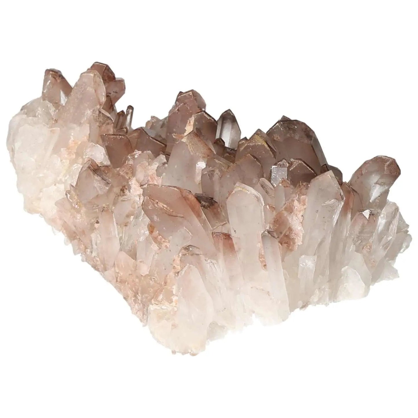 Quartz Cluster with Lithium, premium crystal from Sylvia Crystals, known for calming vibes and elevating spiritual energy.