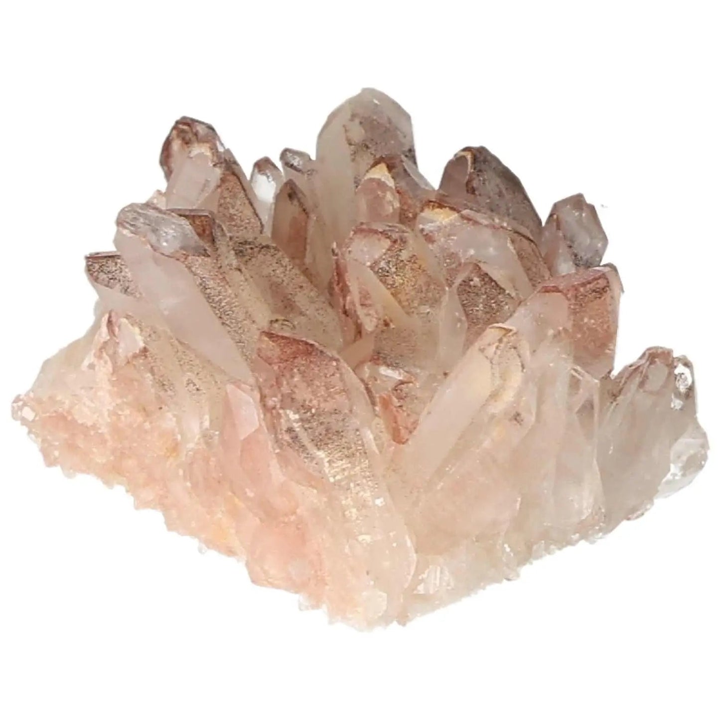 Quartz Cluster with Lithium from Sylvia Crystals, showcasing natural art and healing energy