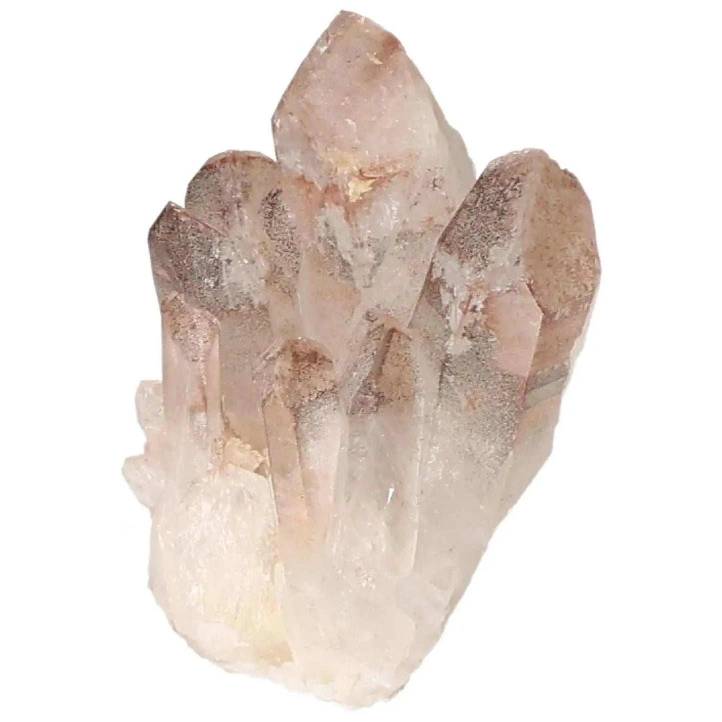 Luxurious natural Quartz Cluster with Lithium from Sylvia Crystals for spirituality and conscious living.