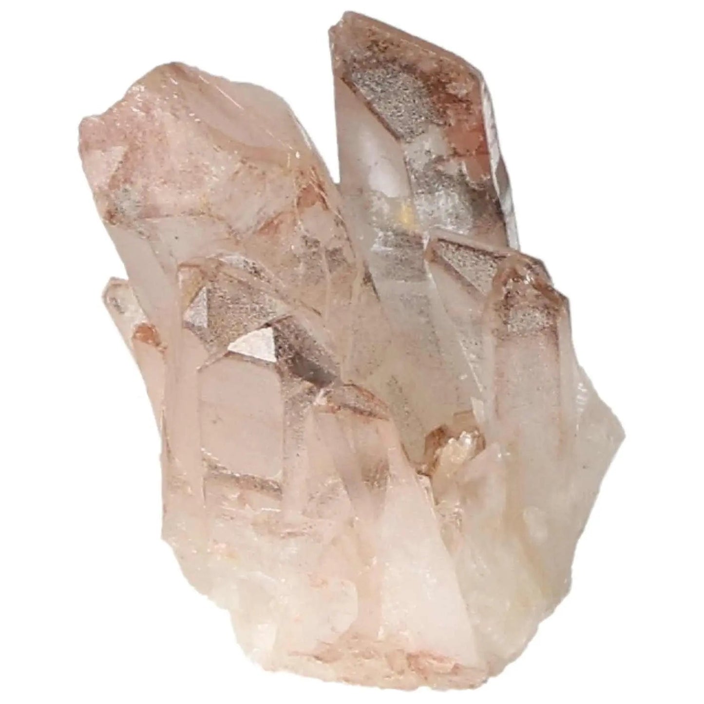 Lustrous Quartz Cluster with Lithium from Sylvia Crystals, highlighting spiritual elegance and conscious luxury.