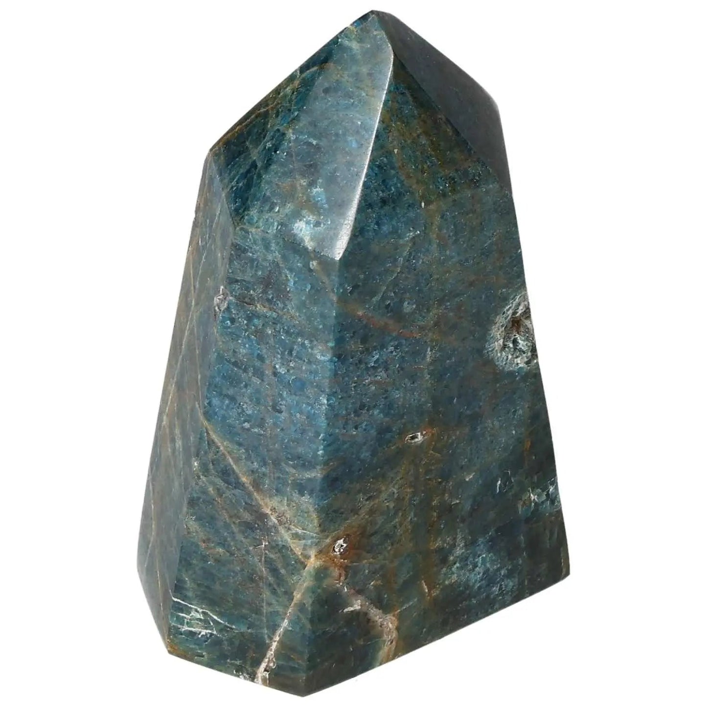Apatite Obelisk from Sylvia Crystals, a premium decorative piece enhancing clarity and elegance in your environment.
