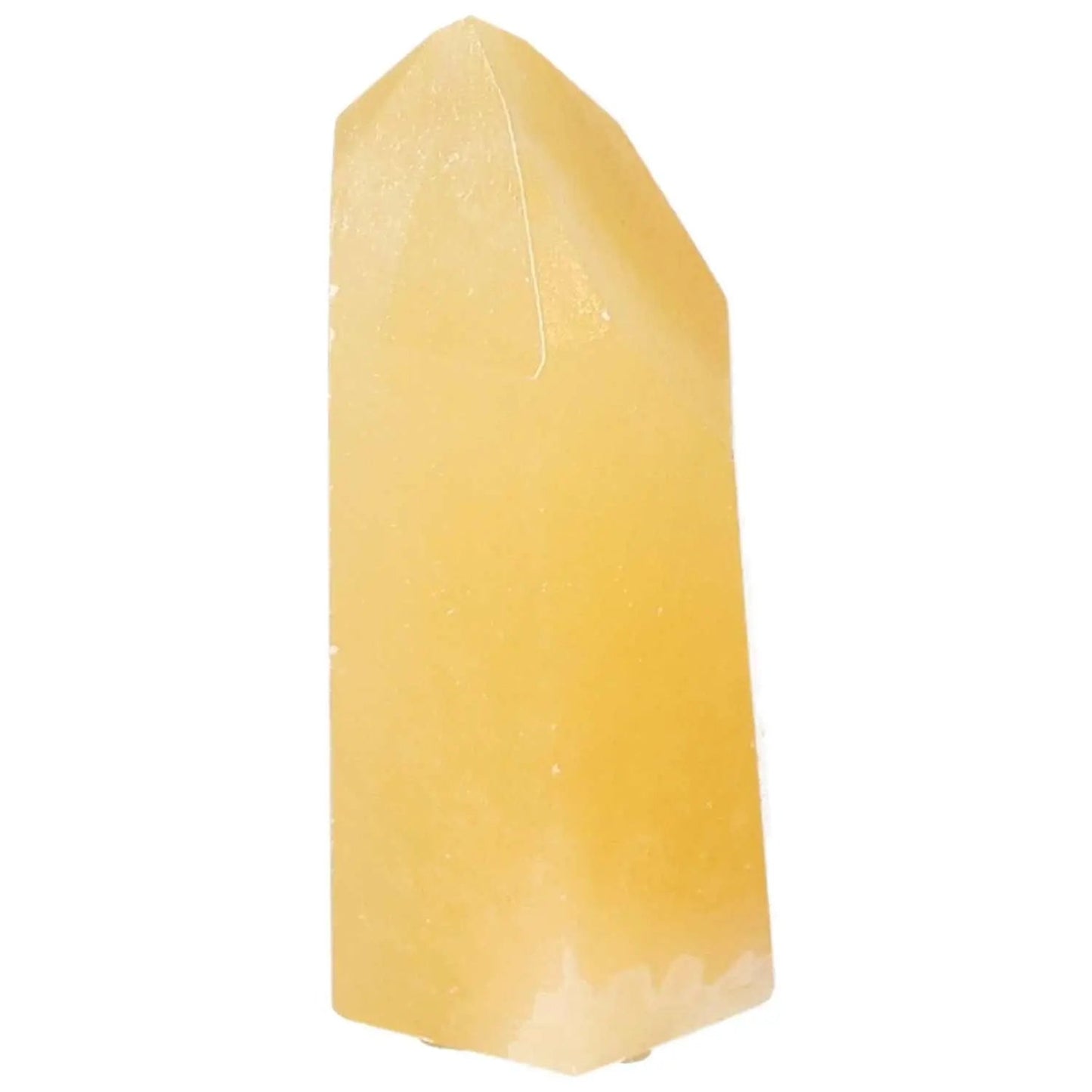 Mexican Calcite Obelisk Crystal for Personal Growth and Spiritual Transformation
