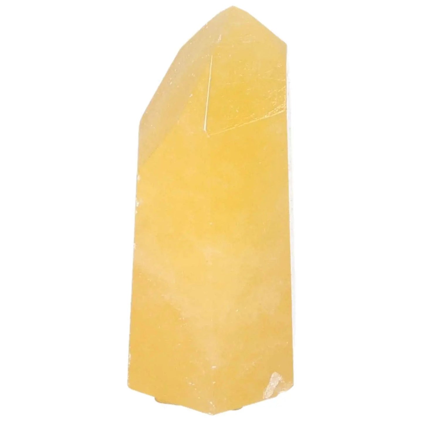 Mexican Calcite Obelisk crystal for personal growth and spiritual transformation