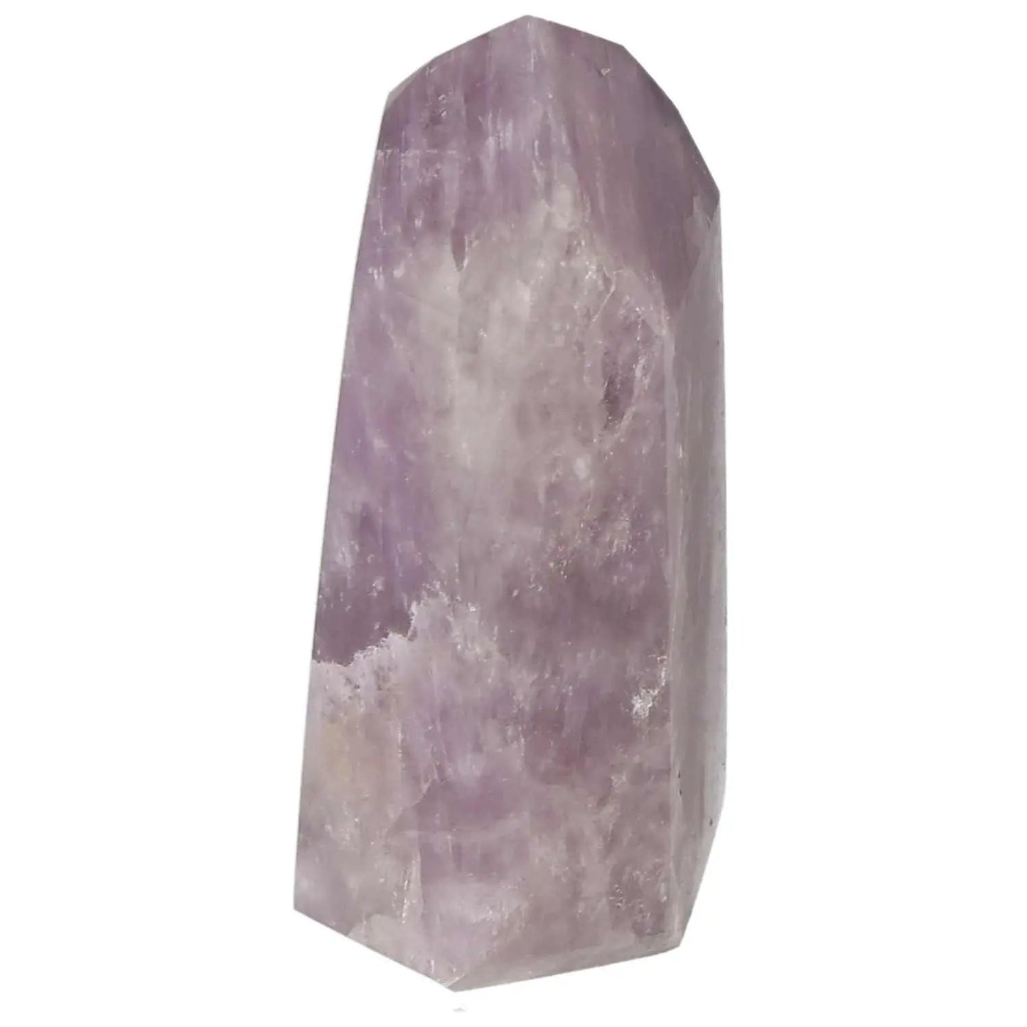 Seven Point Polished Amethyst crystal from Sylvia Crystals, symbolizing spiritual awakening and authenticity.