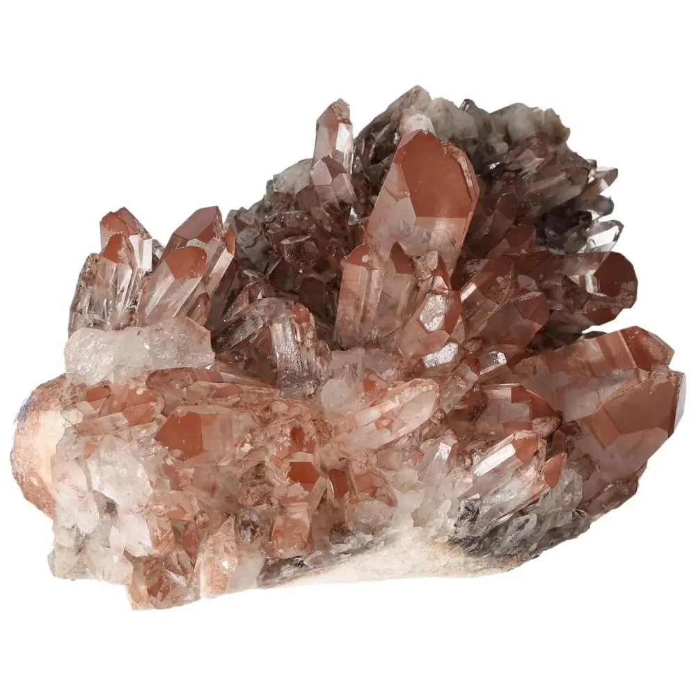 Exquisite Quartz Cluster with Lithium from Sylvia Crystals, showcasing premium quality and soothing properties.