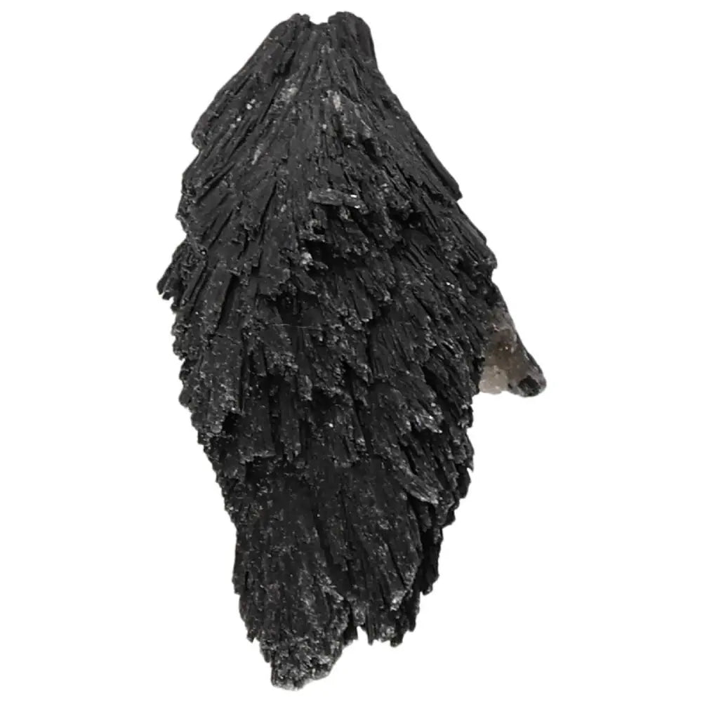 Black Kyanite crystal from Sylvia Crystals, known for enhancing meditation and inner peace, handpicked for quality and authenticity.
