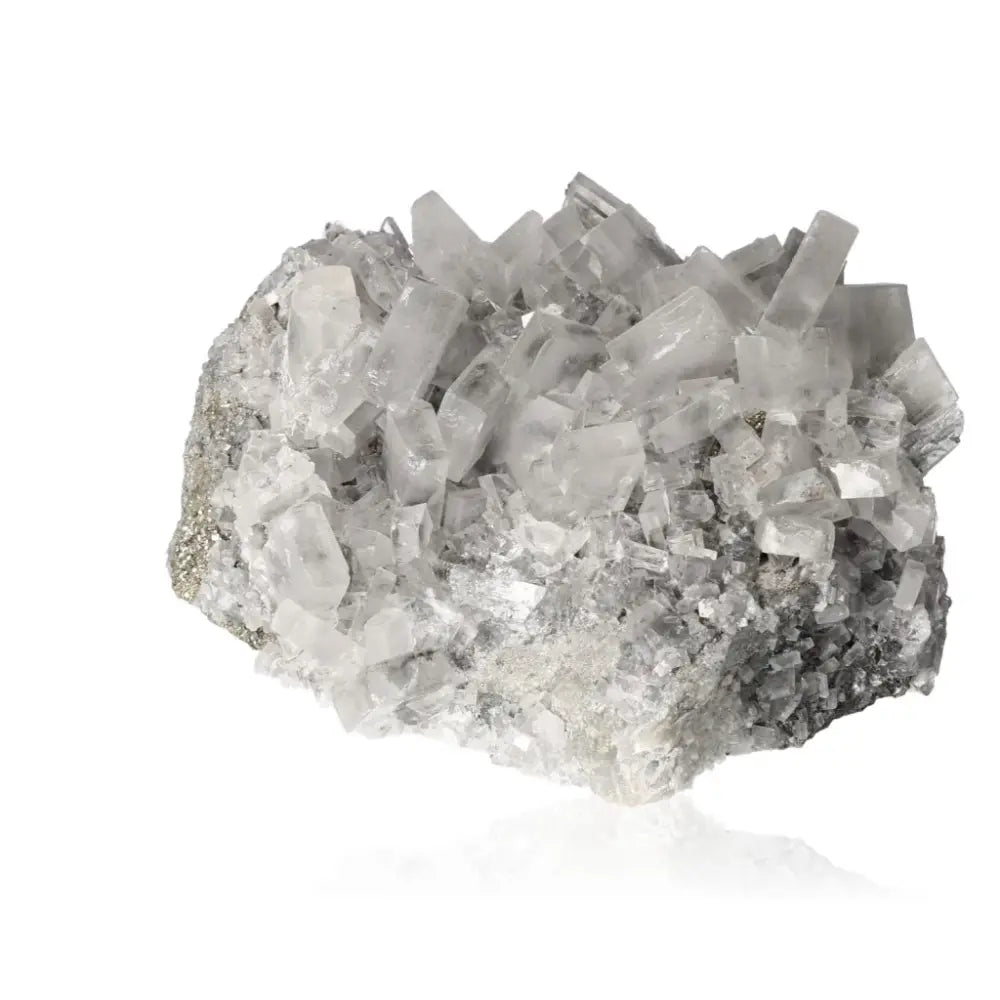 Natural Barite Crystal from Sylvia Crystals, showcasing luxury and spirituality with calming energy for intuition enhancement.