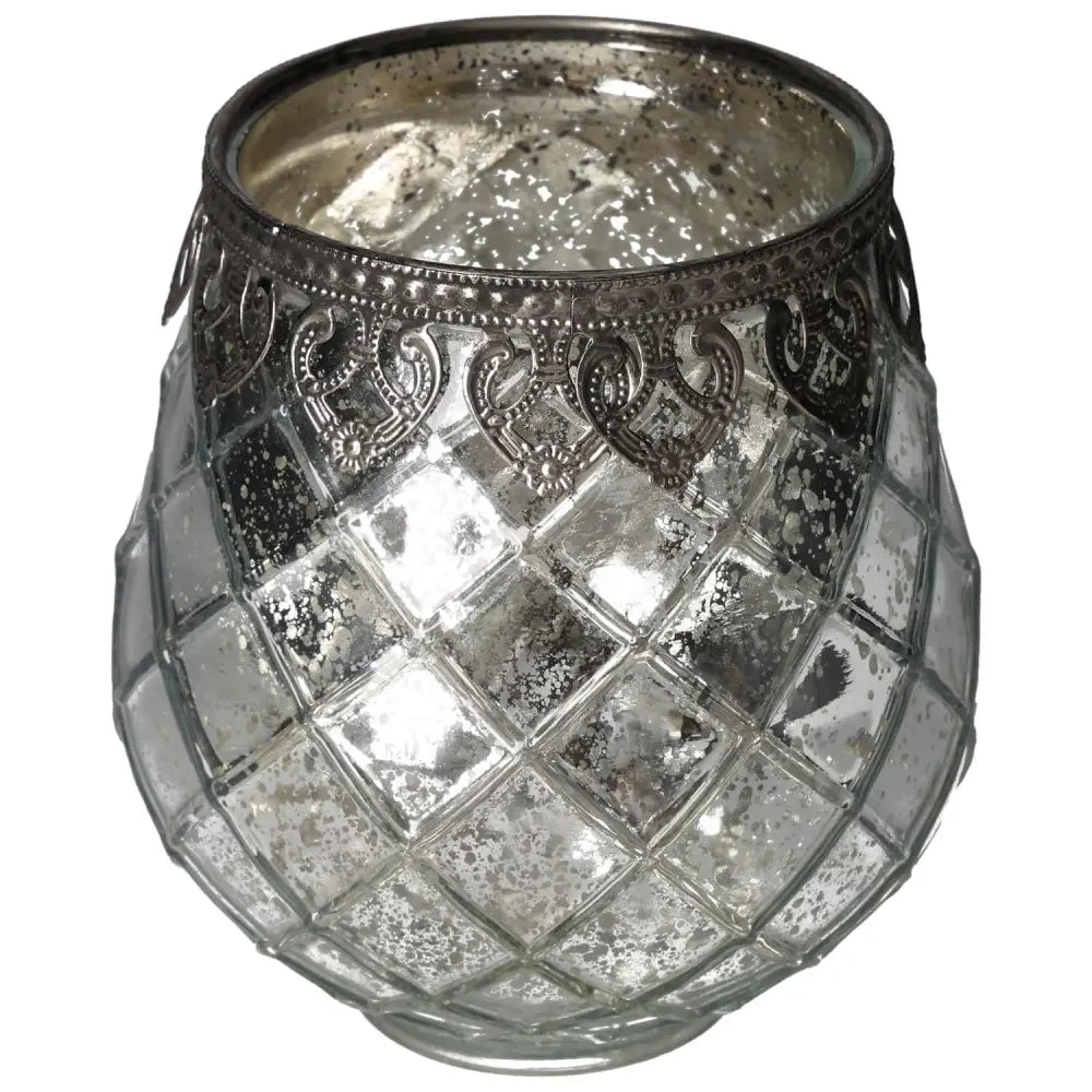 Antique style lantern with intricate design and elegant finish, embodying luxury and timeless elegance from Sylvia Crystals.