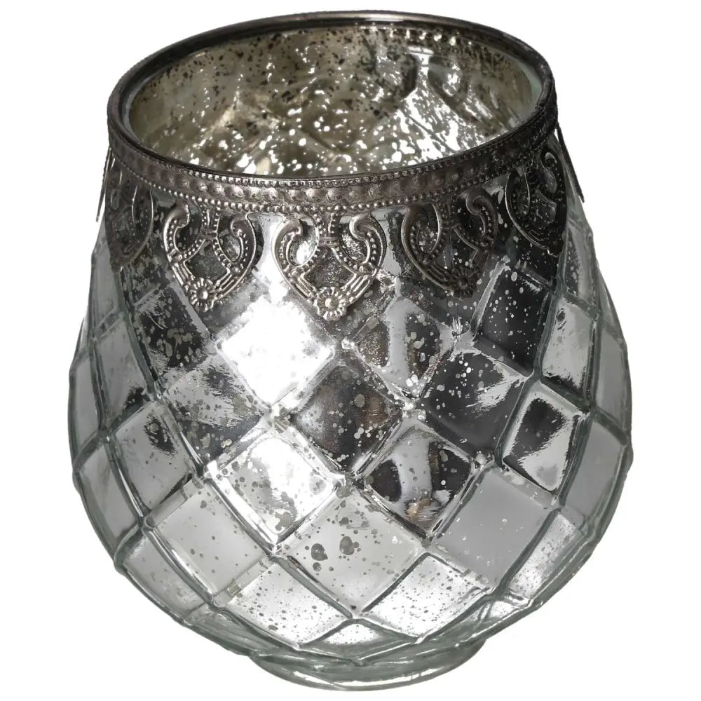 Antique Style Lantern with intricate design and antique finish, embodying elegance. A luxury piece from Sylvia Crystals' collection.
