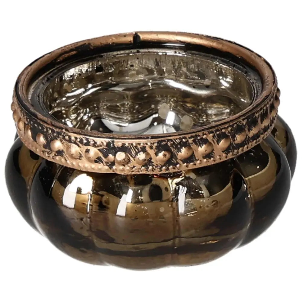 Sylvia Crystals Brown Candle Holder with luxurious design, blending spirituality and elegance, ideal for modern home decor.