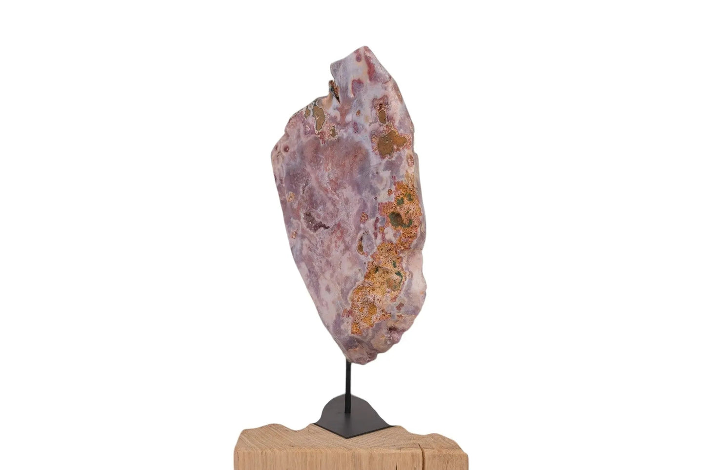 Pink Amethyst on Metal Stand Sylvia Crystals Sp. z o.o.