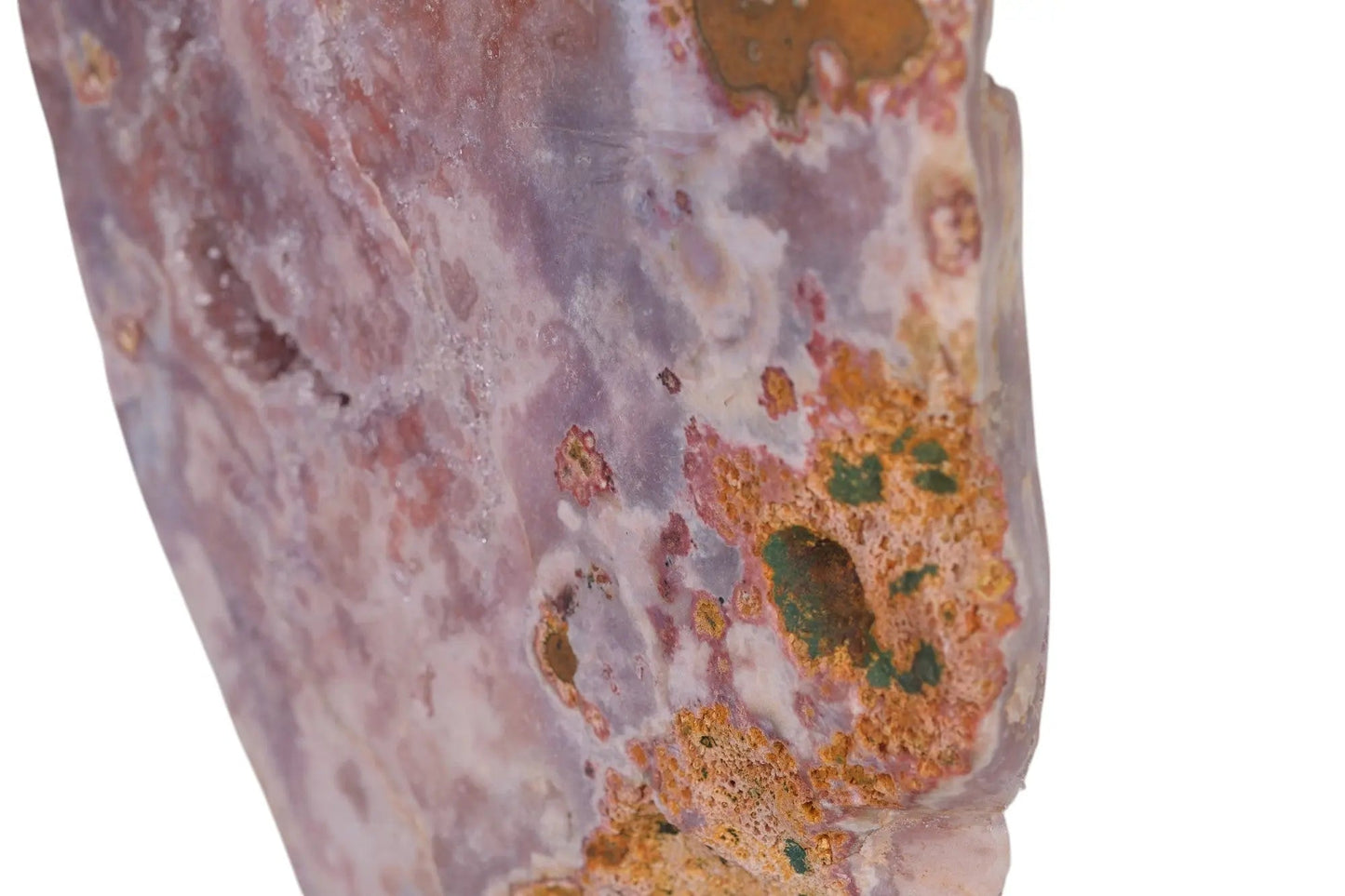 Pink Amethyst on Metal Stand Sylvia Crystals Sp. z o.o.