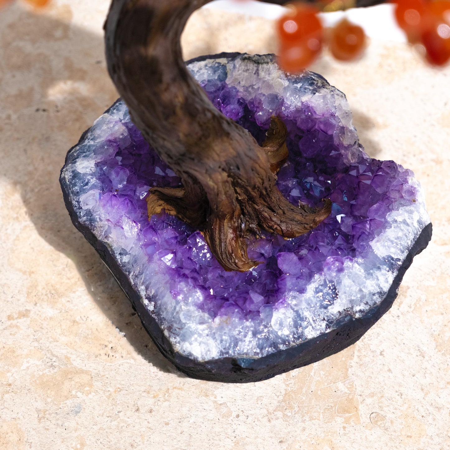 Tumbled Carnelian Tree