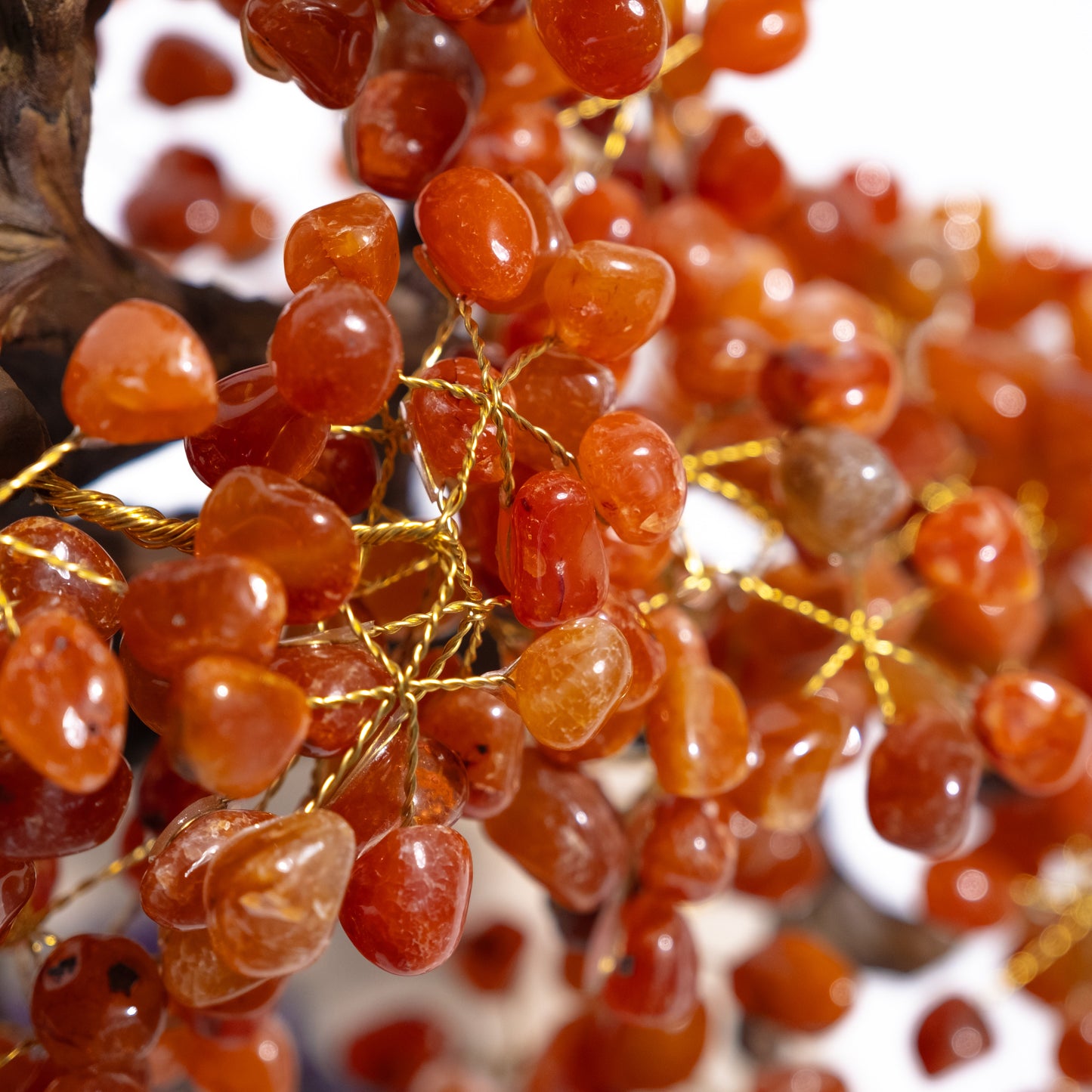 Tumbled Carnelian Tree 65cm