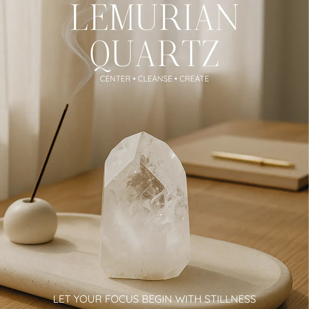 Lemurian Quartz Obelisk Sylvia Crystals Sp. z o.o.