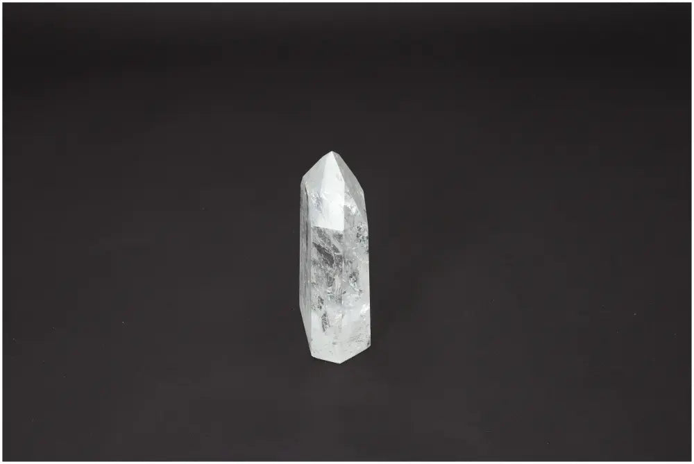 Lemurian Quartz Obelisk for chakra alignment and zodiac energy work.
