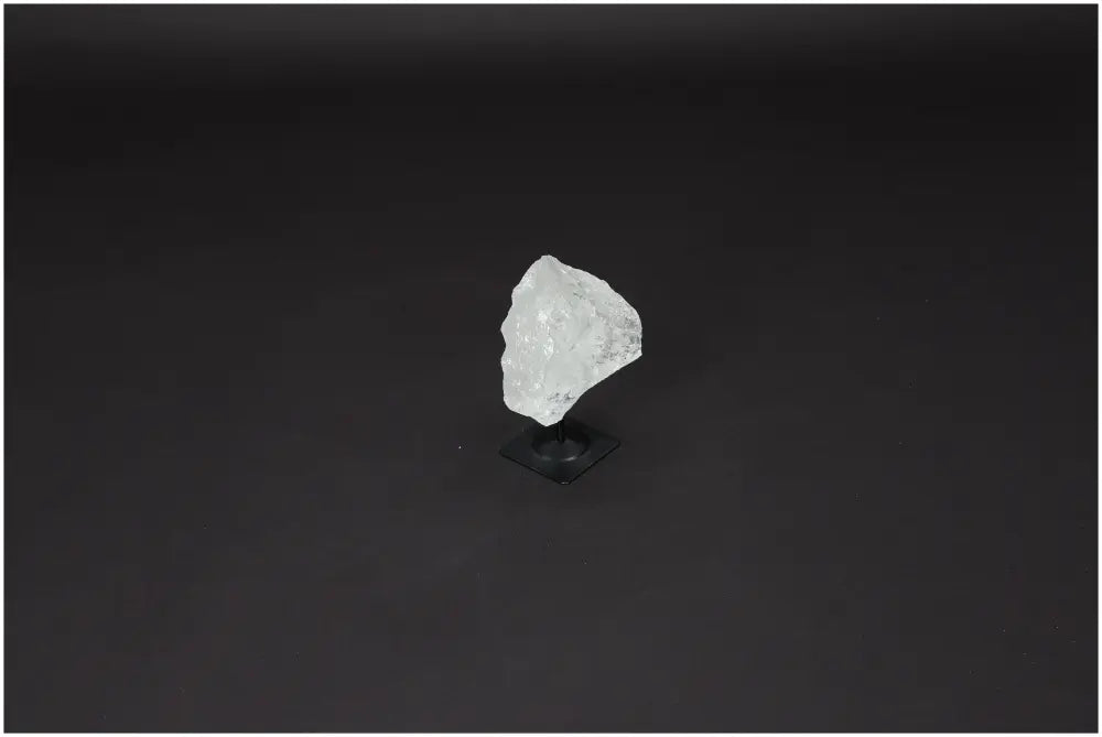 Lemurian Quartz Crystal on Metal Stand for clarity and balance, known as the Master Healer in the crystal world.
