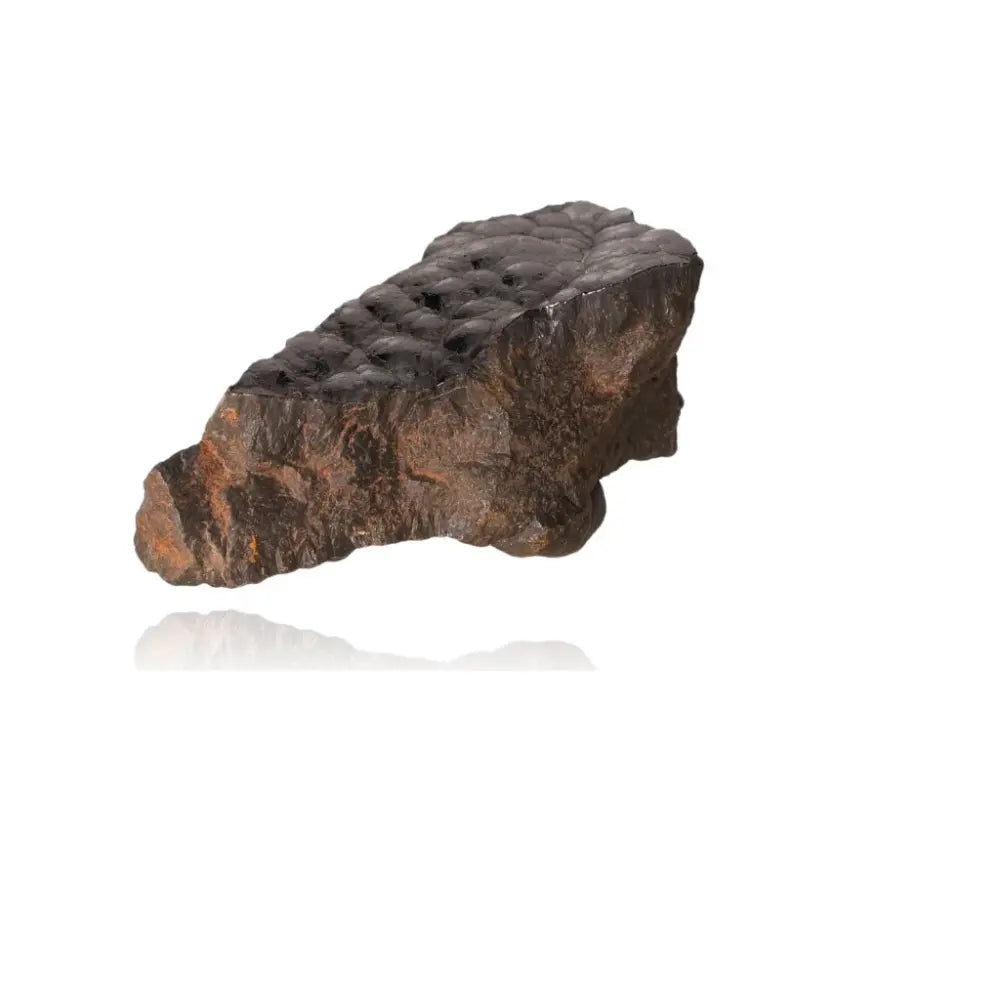 Polished Botryoidal Hematite crystal cluster, showcasing metallic luster and unique formations for grounding and healing energy.
