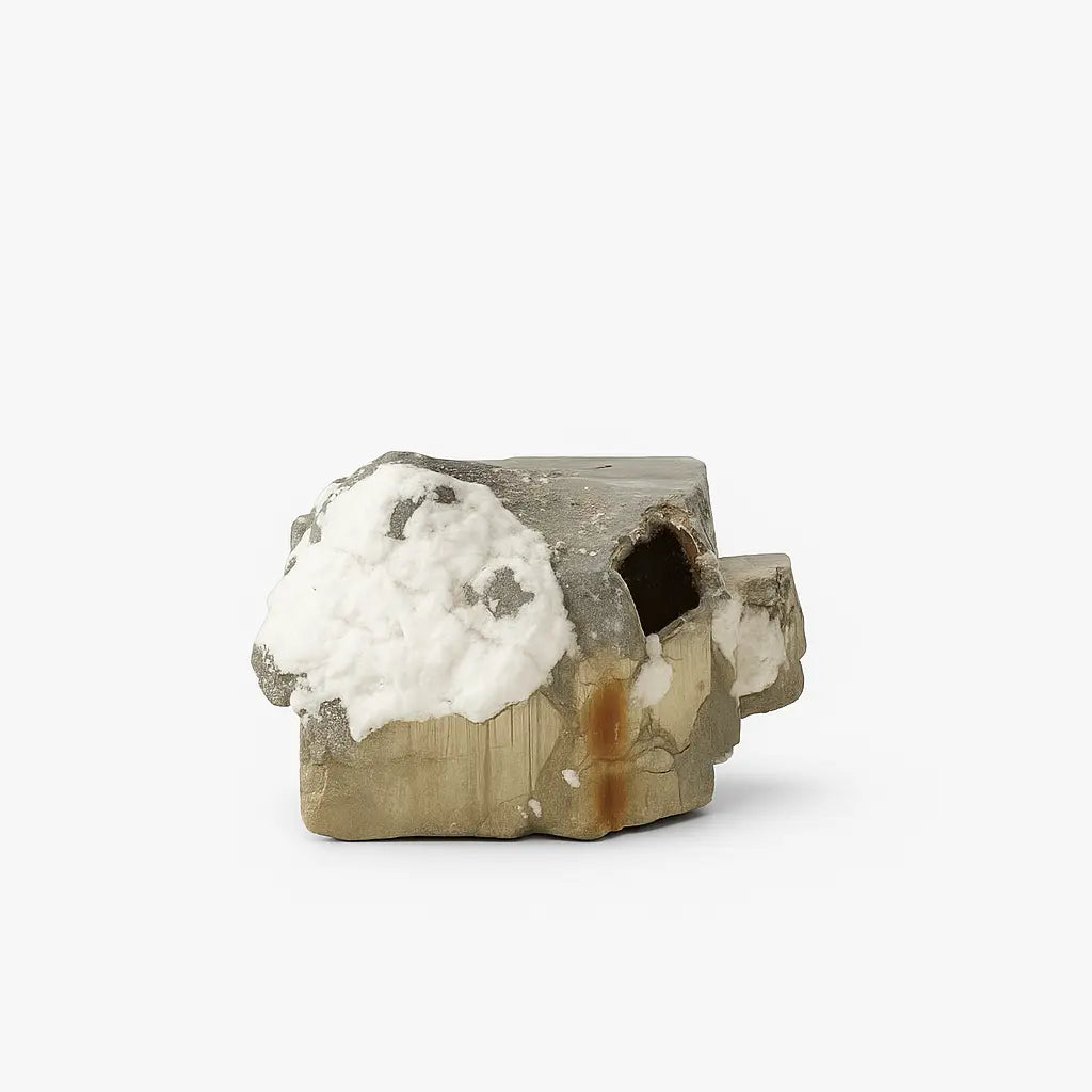 Pyrite Druze with Calcite Sylvia Crystals Sp. z o.o.