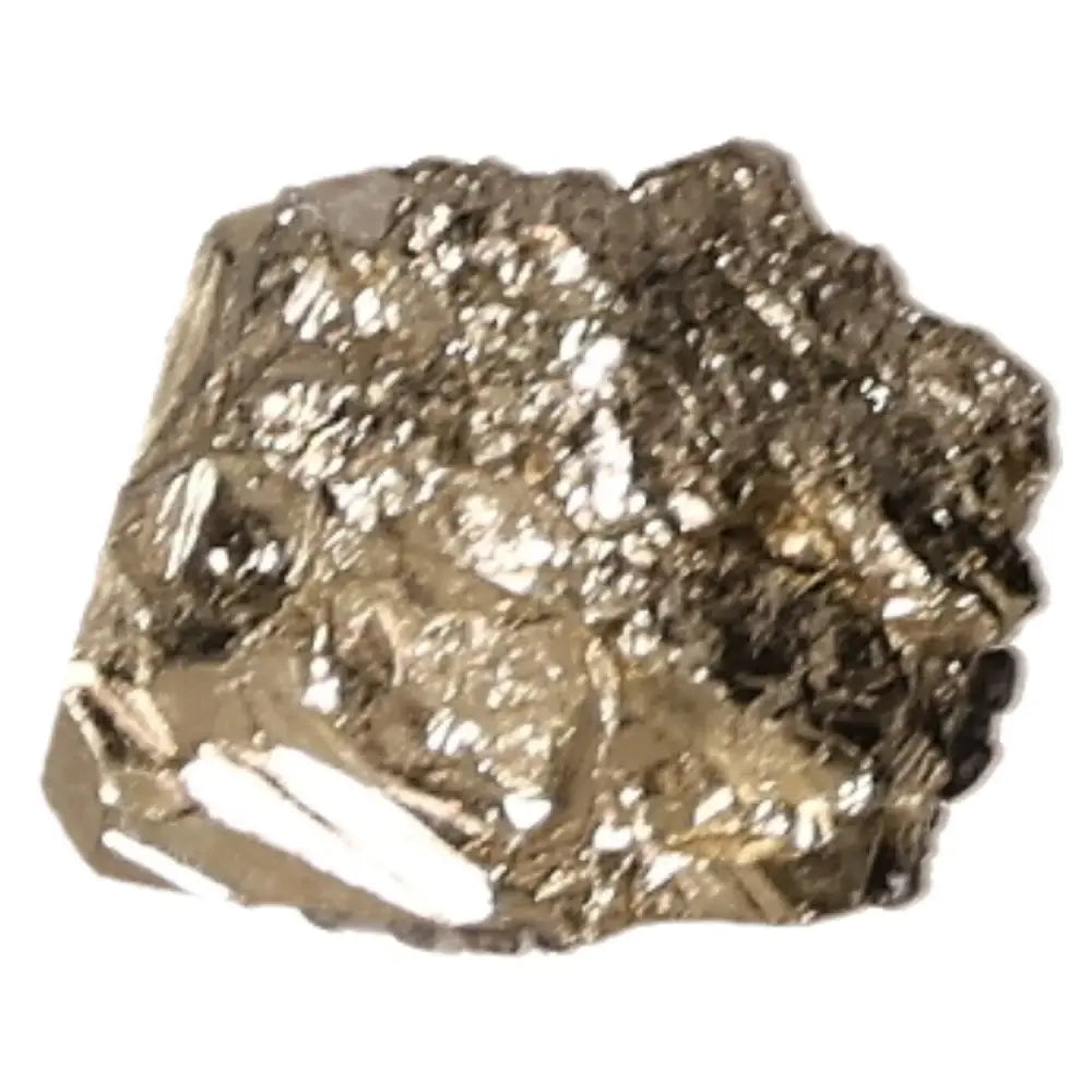 Sparkling pyrite druzy crystal with golden metallic luster, often called Fool's Gold, symbolizing prosperity and wealth.