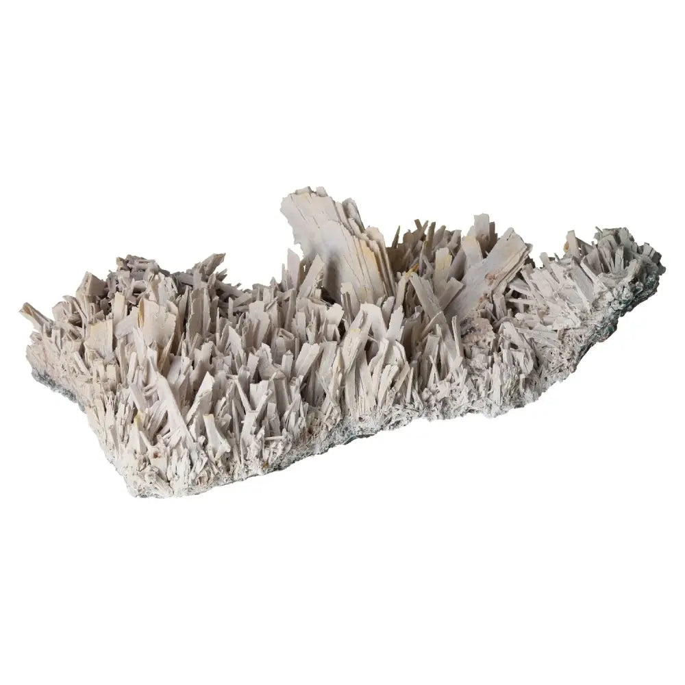Quartz pseudomorph after zeolite mineral specimen showcasing rare silica transformation from Sylvia Crystals.