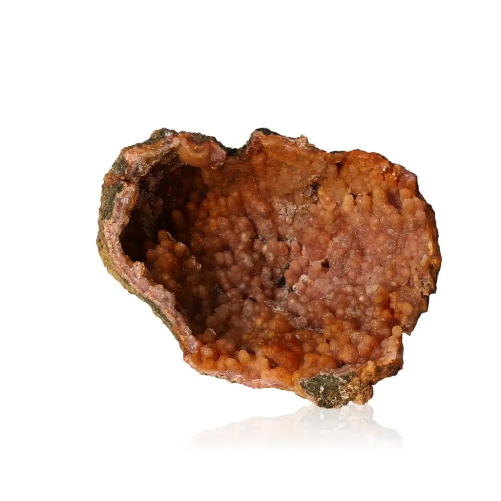 Quartz Stalactite by Sylvia Crystals showcasing its intricate natural formation against a white background.