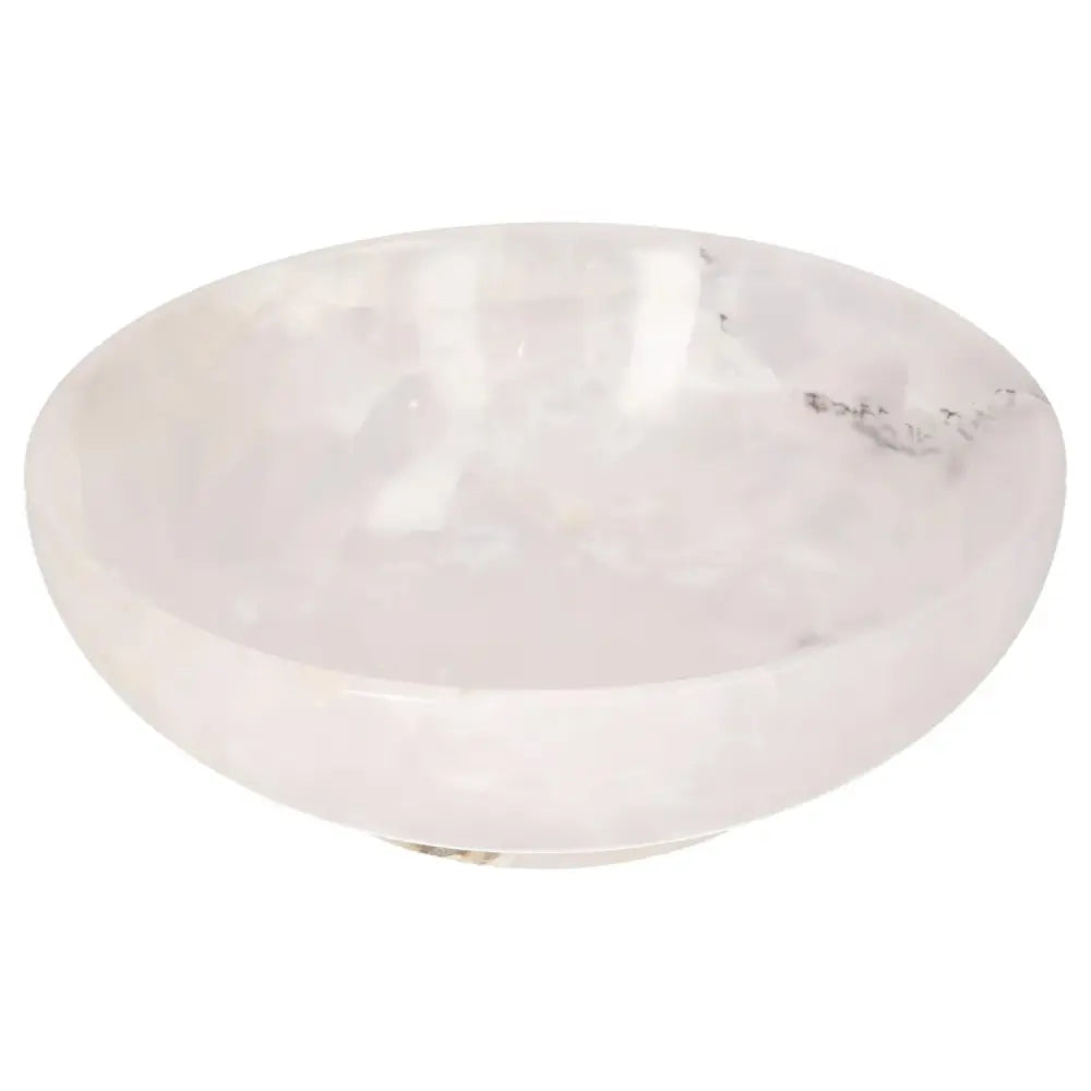 Rose Onyx Bowl with smooth, polished surface and delicate veining, showcasing timeless elegance and unique craftsmanship.