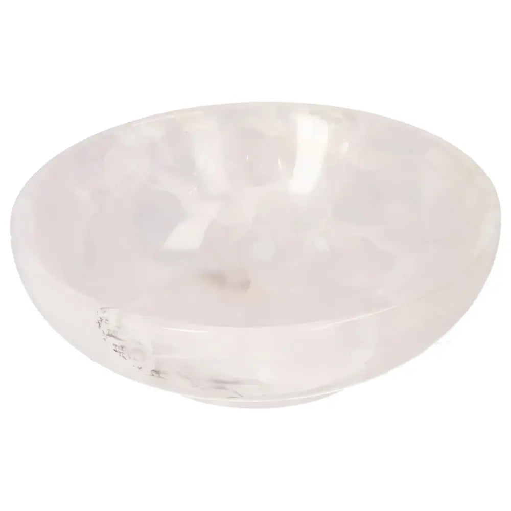 Rose Onyx Bowl featuring smooth polished surface with unique veining, perfect for adding elegance to home décor.