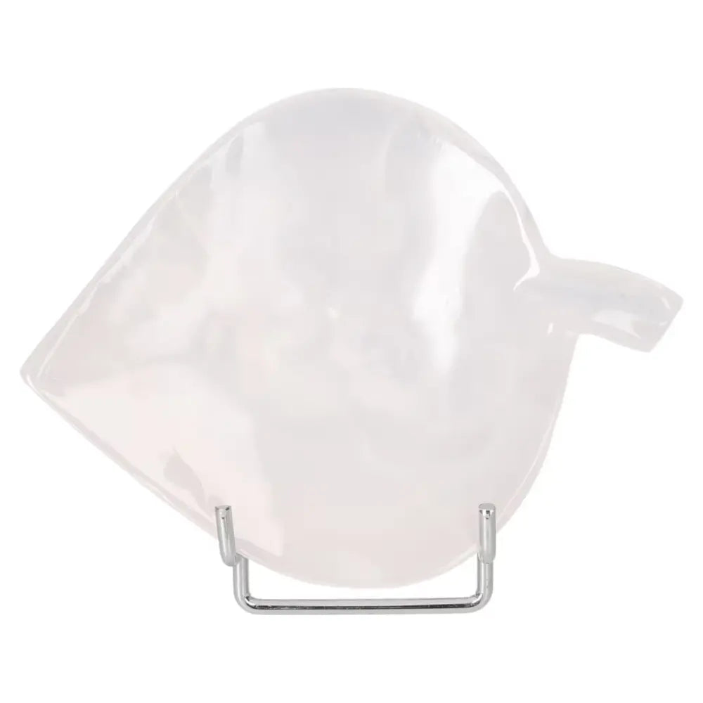 Rose onyx platter showcasing unique veining and polished surface, enhancing light reflection and warmth, ideal for serving or decor.