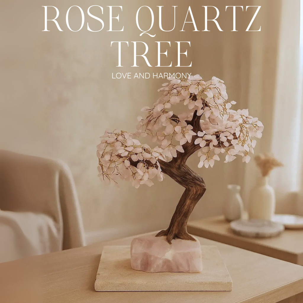 Albero di Quarzo Grezzo 55cm – Chiarezza Naturale ed Energia di Guarigione