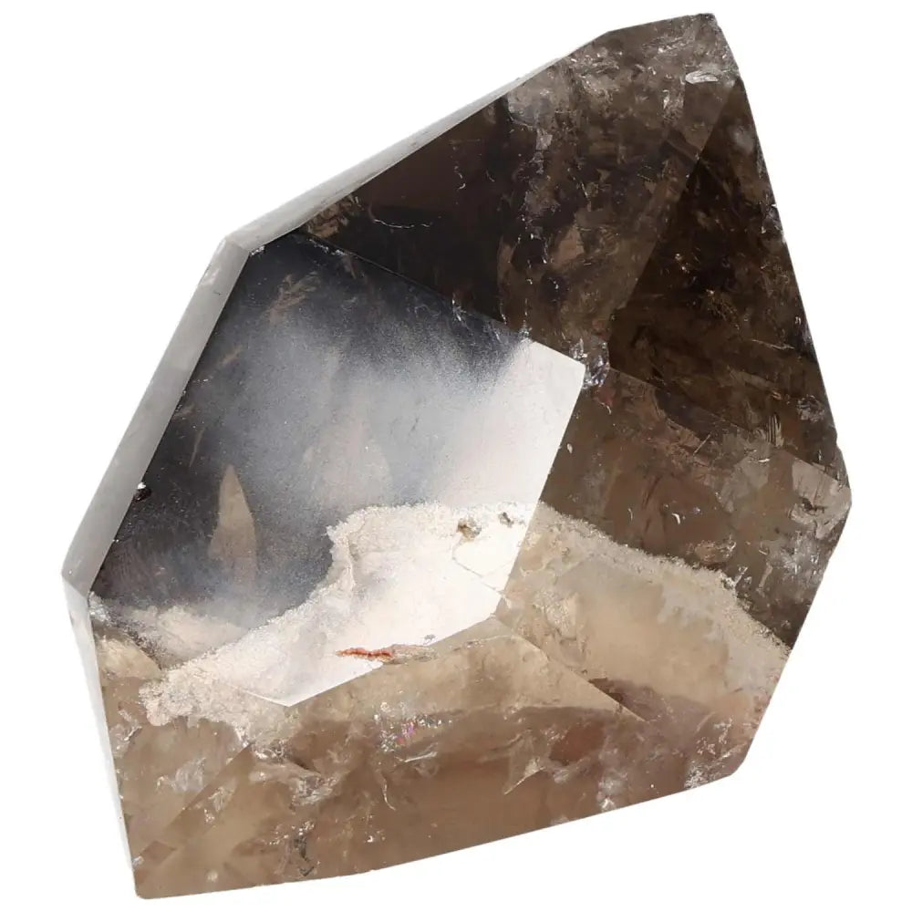 Smoky Quartz Obelisk for decision support, grounding, and practical thinking, ideal for business use and emotional cleansing.
