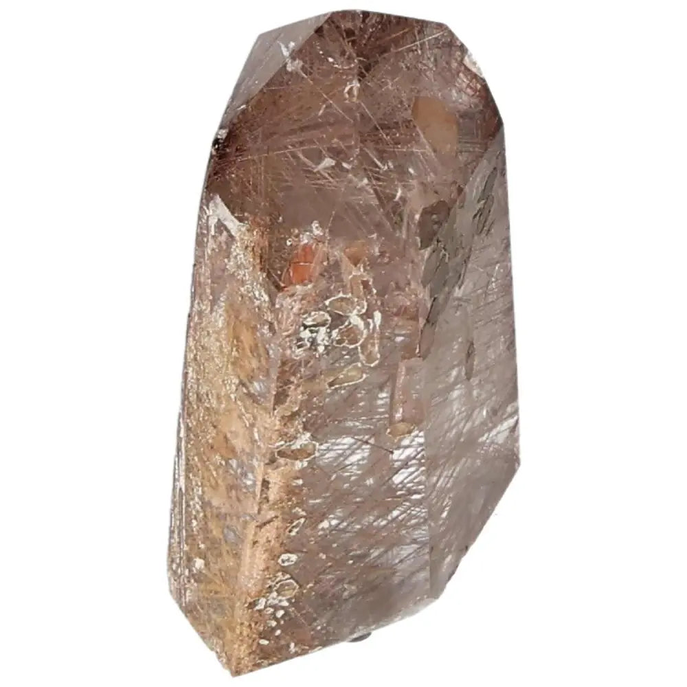 Smoky Quartz Obelisk for decision-making, business clarity, and emotional release; ideal for grounding and cleansing energies.