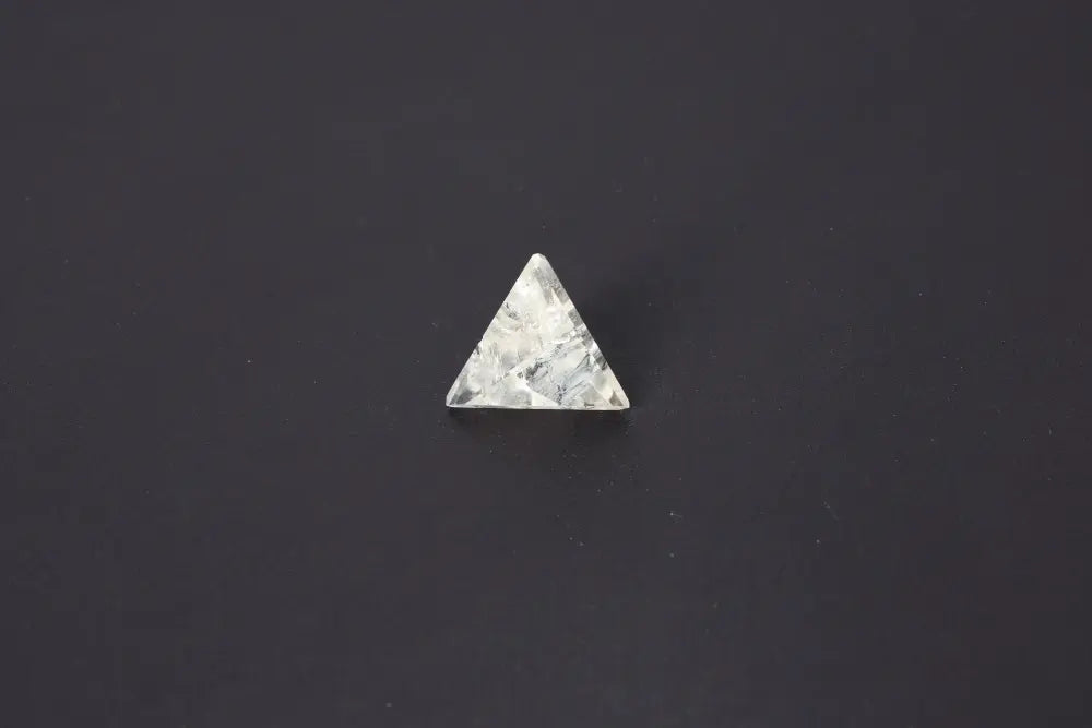 Alt Tag: Smoky Quartz Pyramid 4 cm for grounding energy on black background