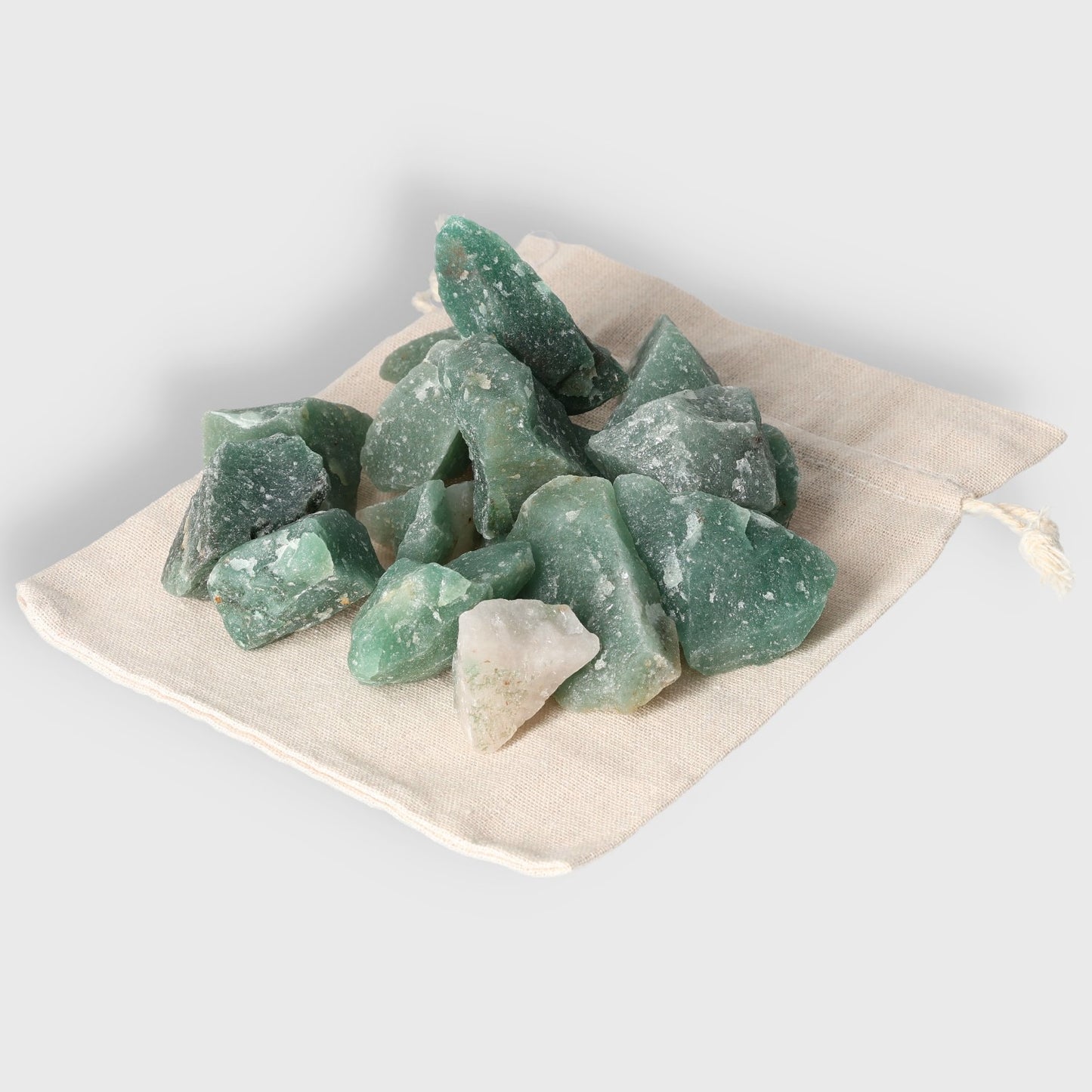 Rauer grüner Quarz - 1 kg