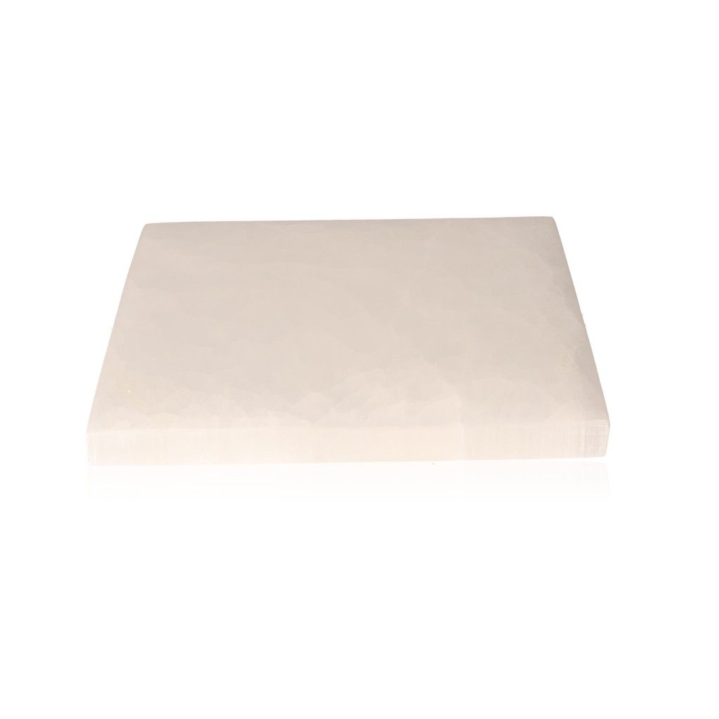 20cm Sylvia Crystals Selenite plate for spiritual growth and mindful living