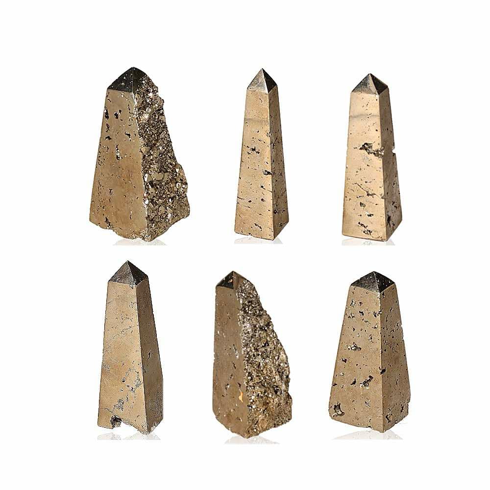 Pyrite Obelisks