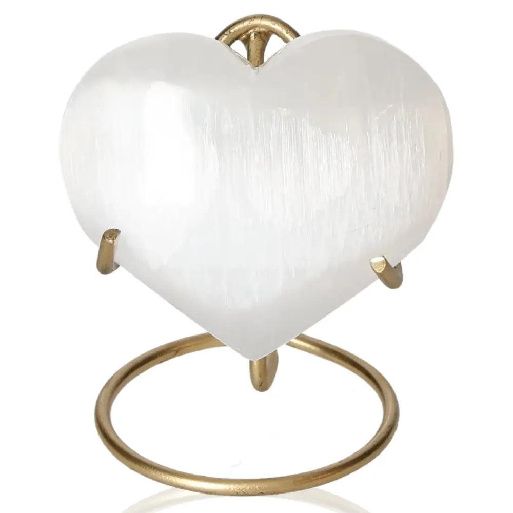 Selenite Hearts