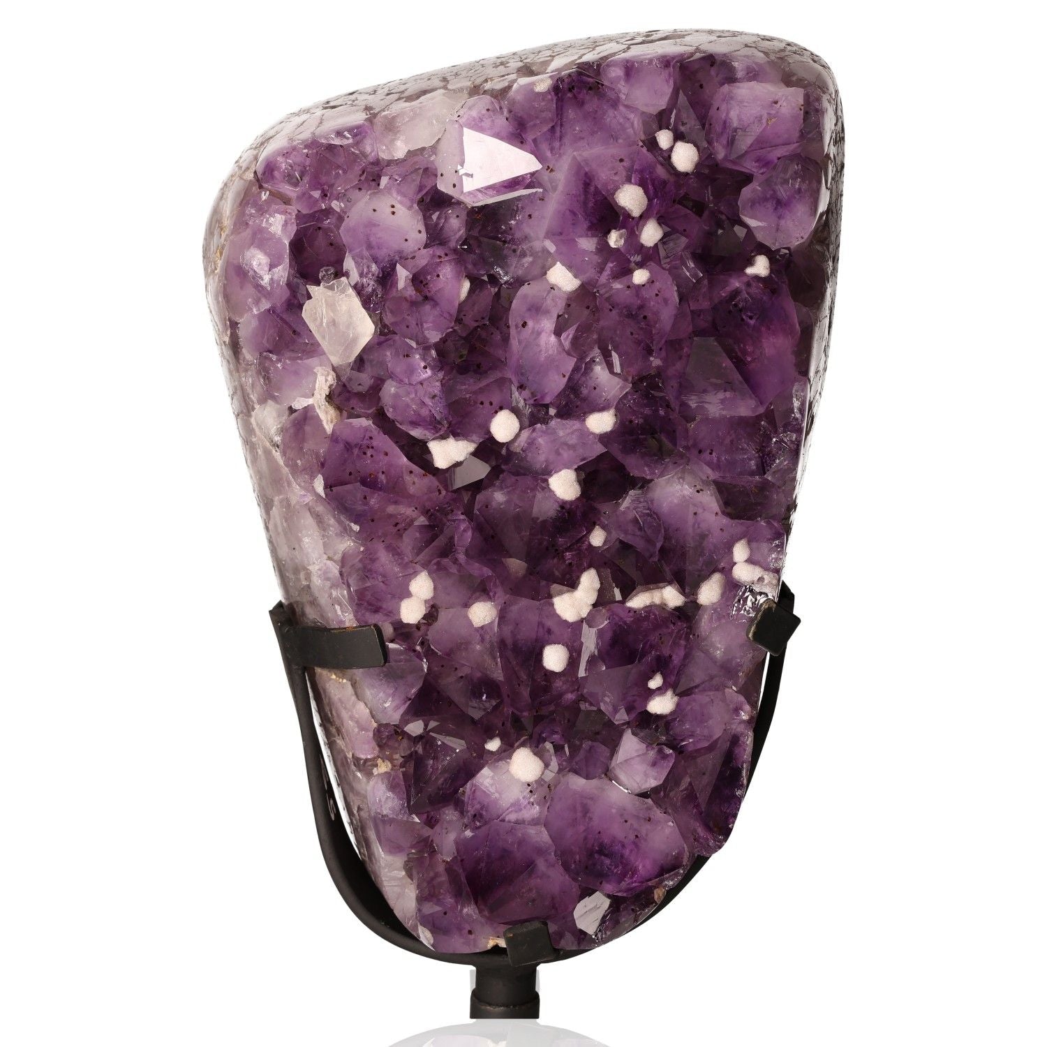 Amethyst on Metal Stand