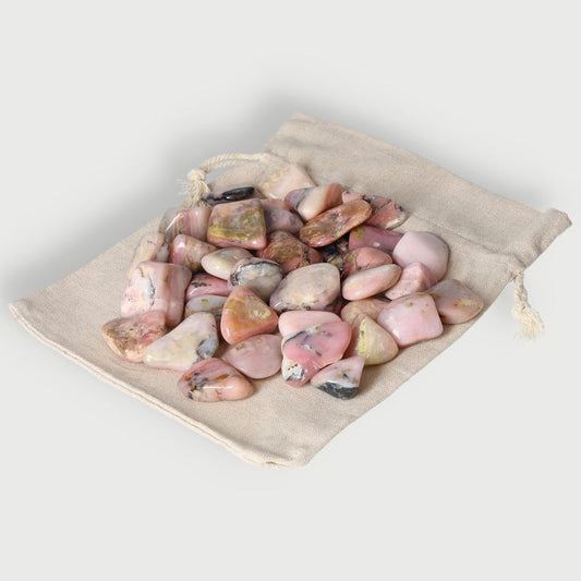 Tumbled Opal Pink - 0,5 kg