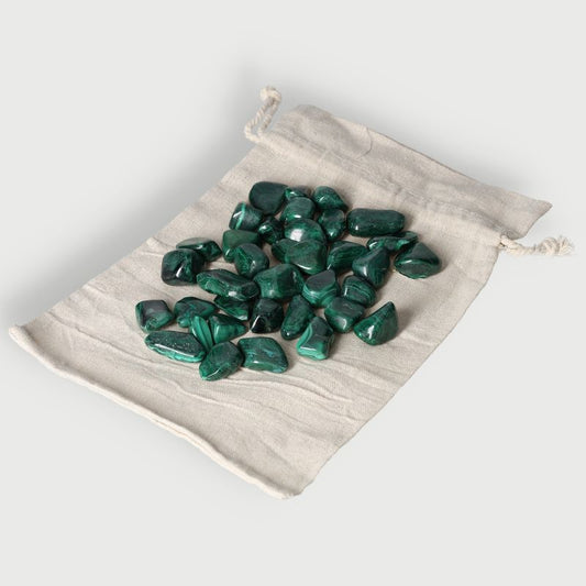 Tumbled Malachite - 0,5 kg