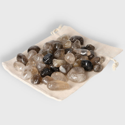 Tumbled Smoky Quartz - 1 kg