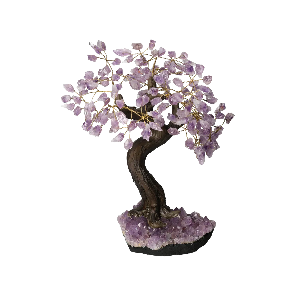 Ruwe Amethistboom 40cm – Ruwe sereniteit en spirituele energie