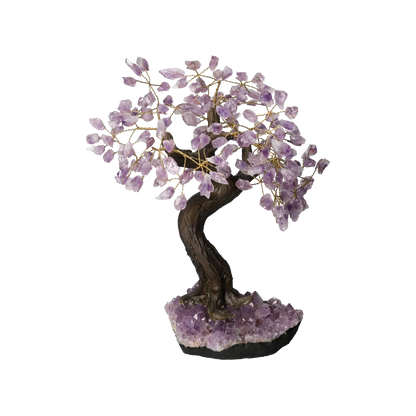 Ruwe Amethistboom 40cm – Ruwe sereniteit en spirituele energie