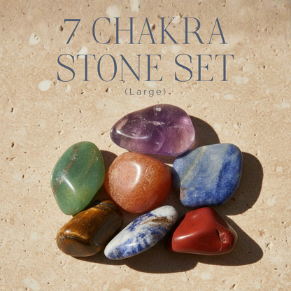 7 Chakra Stone Set Large 020299