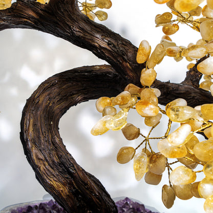 Tumbled Citrine Tree 65cm