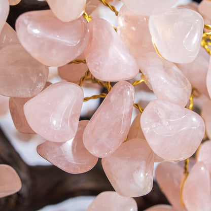 Tumbled Quartz Tree 65cm