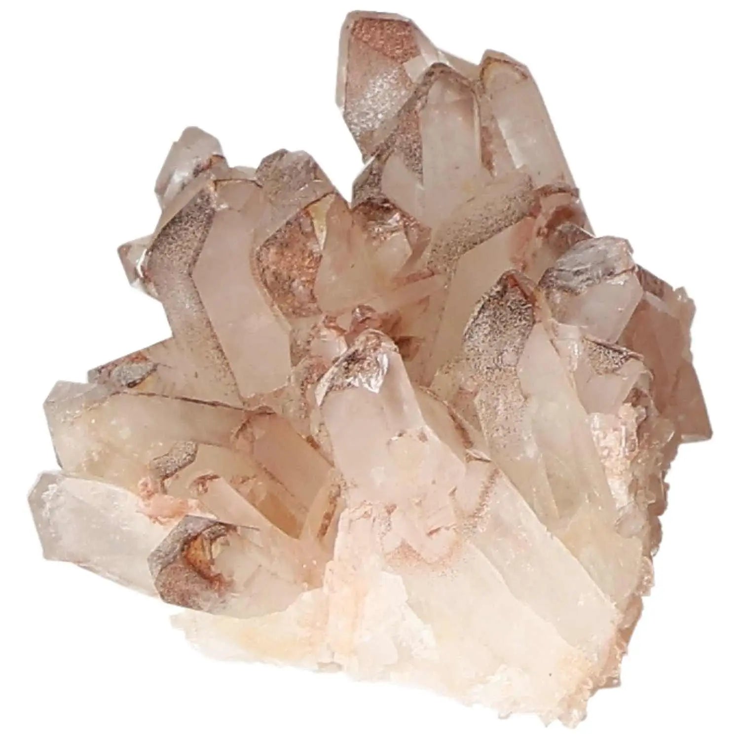 Quartz Cluster With Lithium from Sylvia Crystals showcasing exceptional quality and healing properties in a natural art form.
