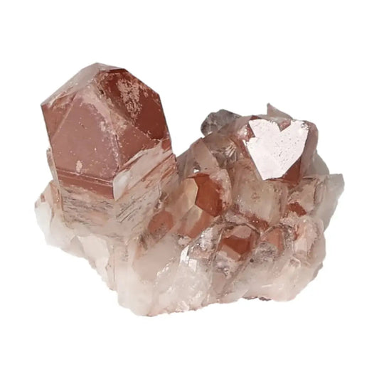 Quartz Cluster With Lithium featuring natural elegance and spiritual energy, enhancing emotional balance and spiritual growth.