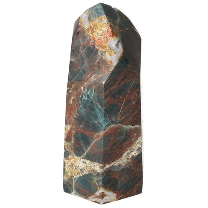 Apatite Obelisk by Sylvia Crystals, showcasing premium-quality apatite with unique hues and spiritual properties for conscious living.
