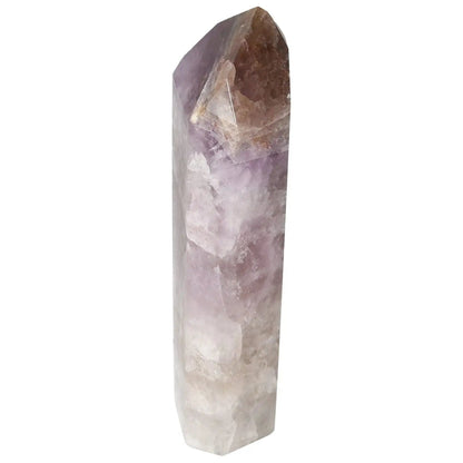 Seven Point Polished Amethyst crystal, enhancing luxury and energy, from Sylvia Crystals.